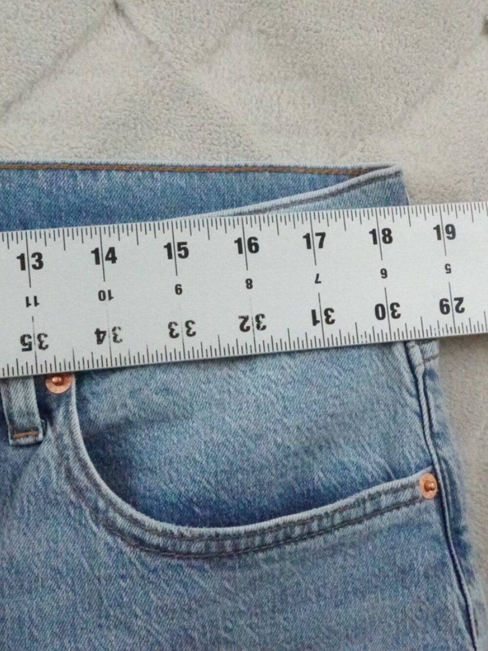 J. Crew Light Wash Wide Leg Jeans - Picture 5 of 10